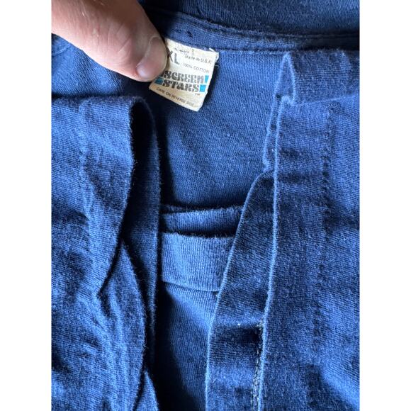 VTG Moody Blues ‘Summer Nights ‘84 USA Made Single Stitched XL Screen Stars Blue - Picture 3 of 6